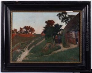 Ein Stiller Winkel by Otto Modersohn