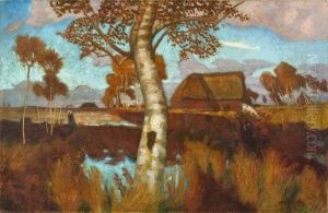 Herbst Im Moor (+ Landscape, Verso)