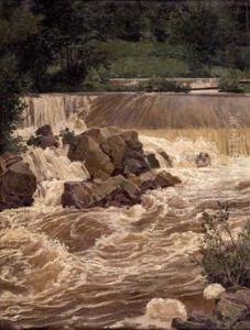 Hochwasser Am Wehr