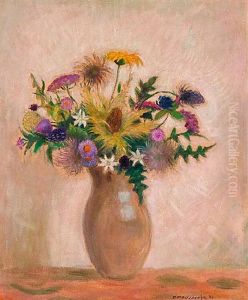 Straus Auf Hellem Grund (+ Blumenstillleben, Verso) Straus Auf Hellem Grund (+ Blumenstillleben, Verso)