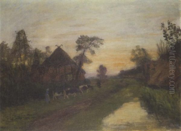 Abendstimmung Im Moor - view 1