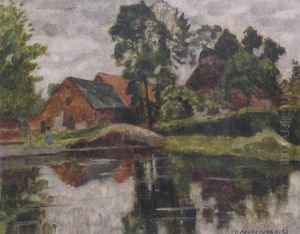 Dorf Am Wasser Bei Worpswede