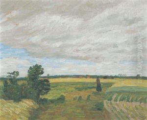 Sommertag Bei Fischerhude by Otto Modersohn