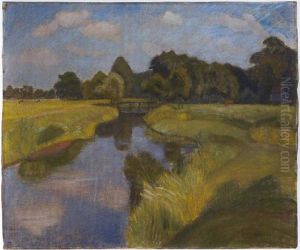 Wummelandschaft Bei Fischerhude by Otto Modersohn