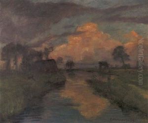 Abend An Der Wumme by Otto Modersohn