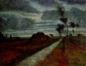 Nachtliche Moorlandschaft Nachtliche Moorlandschaft