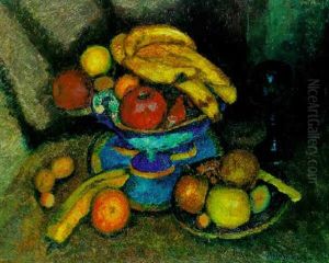 Stilleben Mit Obst by Otto Modersohn