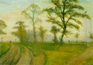 Weg Nach Der Borg by Otto Modersohn