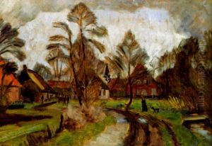 Fruhling In Fischerhude by Otto Modersohn