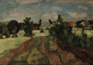 Fischerhude: Weg In Die Heide by Otto Modersohn