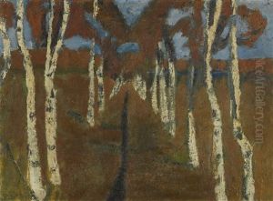 Birkenweg (path With Birch Trees) by Paula Modersohn-Becker