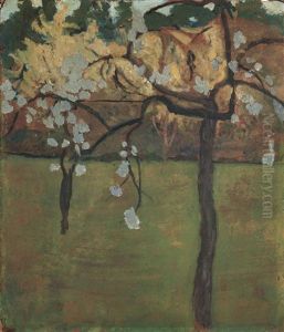 Bluhender Apfelbaum Ii by Paula Modersohn-Becker