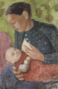 Stillende Mutter