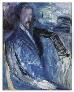 Portrait Inacheve De Paul Alexandre - Recto Etude De Nu Masculin - Verso by Amedeo Modigliani
