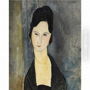 Femme Aux Yeux Noirs