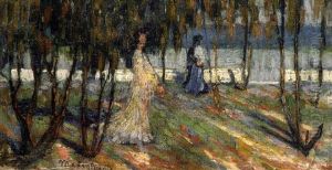 Promenade A Livourne by Amedeo Modigliani