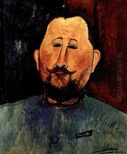 Portrait Du Docteur Devaraigne by Amedeo Modigliani