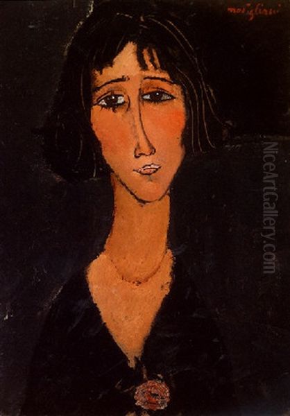 La Jeune Fille A La Rose - view 1