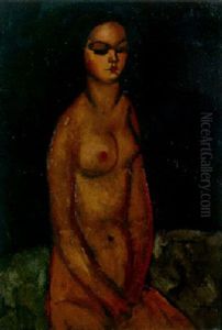 Nudo Seduto by Amedeo Modigliani