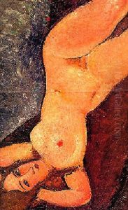 Nu Couche Aux Bras Leves by Amedeo Modigliani