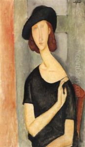 Jeanne Hebuterne Con Cappello Jeanne Hebuterne Con Cappello
