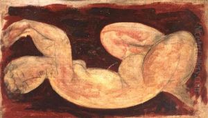 Cariatide Rouge by Amedeo Modigliani