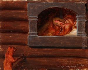 Om Dagen Sover Troldene by Louis Maria Niels Peder Halling Moe