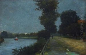 Am Leinpfad by Anderly Johann Moeller