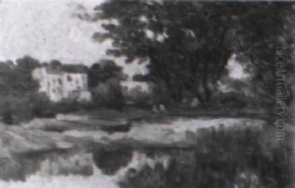 A View Of A River Bank In Summer - view 1