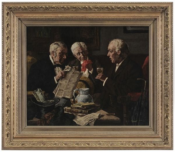 Discussion Over Wine - view 1