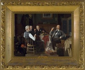 The Card Trick by Louis Charles Moeller