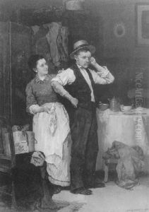 The Knot In The Handkerchief by Louis Charles Moeller