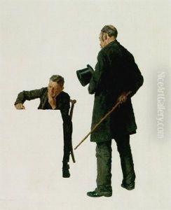 Two Men by Louis Charles Moeller