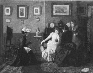 Awaiting Her Response by Louis Charles Moeller