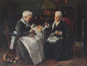 Tea Time by Louis Charles Moeller