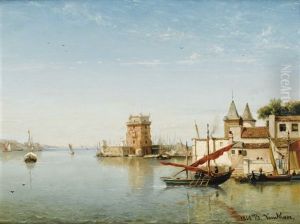 Vue De La Tour De Belem A Lisbonne