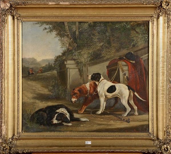 Chiens De Chasse Au Repos - view 1