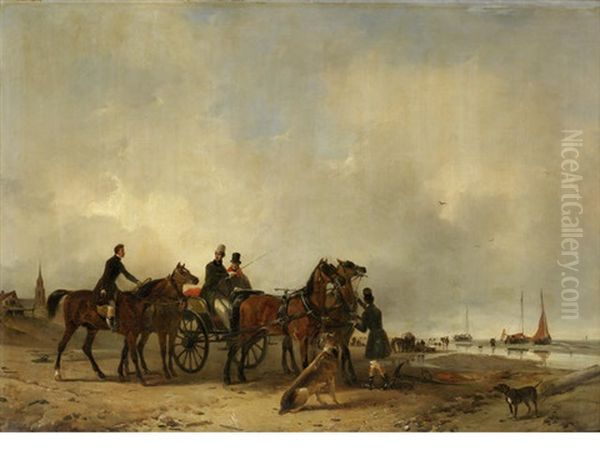On The Beach At Zeebrugge - view 1