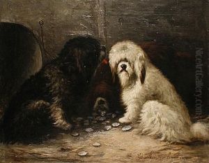 Three Of A Kind by Edouard-Joris Moerenhout