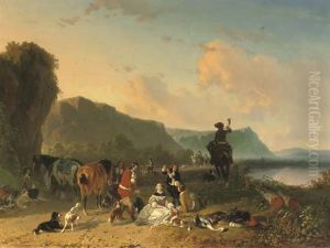 Ontspanning Na De Reigerjacht: An Elegant Hunting Party Ontspanning Na De Reigerjacht: An Elegant Hunting Party