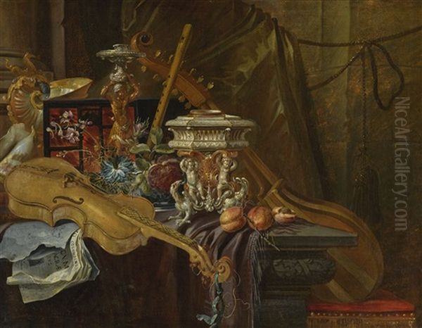 Still Life With Musical Instruments - view 1