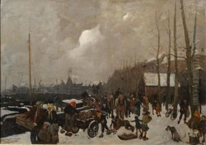 Voedselvoorziening, Aardappelen by Herman Moerkerk