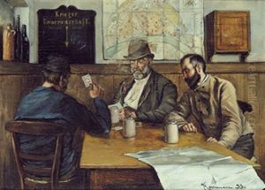 Die Kartenrunde by Jan Moerman