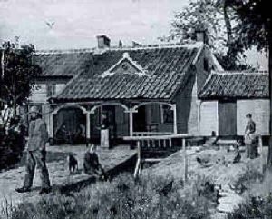 Countryfolk Outside A Tavern On A Summer's Day by Jan Moerman