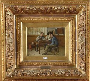 La Partie De Des Au Cafe
