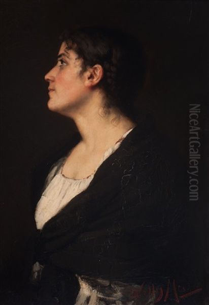Portrait Of A Young Woman - view 1
