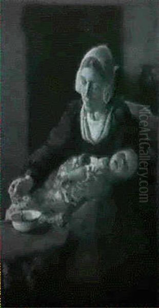 Feeding The Baby - view 1