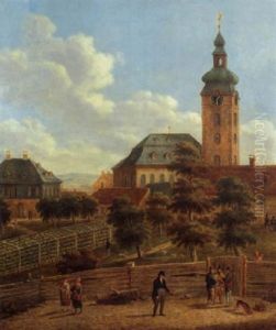 Johanniskirche In Frankfurt-bornheim (uhrenbild)