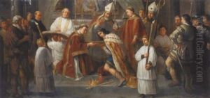 Die Taufe Des Ersten Christlichen Konigs Von Danemark