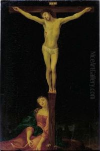 The Crucifixion by Claes Cornelisz Moeyaert